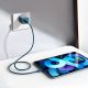 10. Baseus Super Si 1C fast charger USB Type C 20W Power Delivery + USB Type C - Lightning cable 1m blue (TZCCSUP-B03)