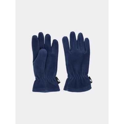 Children's fleece gloves 4F Junior 4FJWAW24AGLOU090-31S