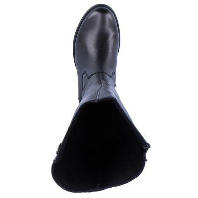 25. Rieker W Z9591-00 black leather boots 