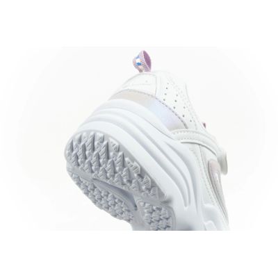 7. Fila Skye V children's sports shoes for girls with velcro, white