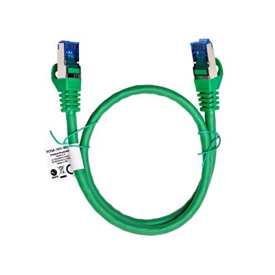 4. LANBERG PATCHCORD S/FTP CAT.6A 0.5M GREEN LSZH CCA (FLUKE PASSED) PCF6A-10CC-0050-G