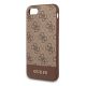 3. Guess 4G Stripe Collection case for iPhone 7 / 8 / SE 2020 / SE 2022 - brown