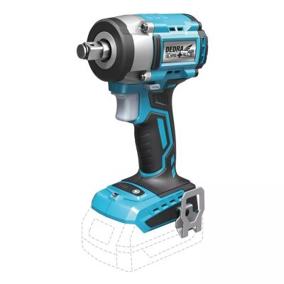 BRUSHLESS CORDLESS IMPACT WRENCH 1/2'' 350NM 18V SAS+