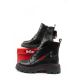 10. Lee Cooper boots, women's boots, leather boots, black, red, warm
