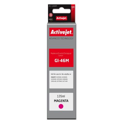 Activejet AC-G46M Ink Bottle (Canon GI-46M replacement; Supreme; 135 ml; red)