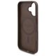 7. Guess GUHMP16SP4ROPEMCW iPhone 16 6.1" brown/brown hardcase 4G Flowers Print MagSafe