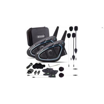 Midland BTX2 PRO S LR-TWIN motorcycle intercom for 2 helmets