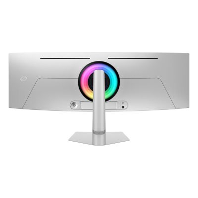 18. Samsung G93SC Computer Monitor 124.5 cm (49") 5120 x 1440 px Dual QHD OLED Silver