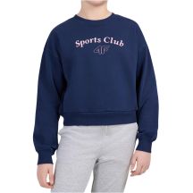 Girls' 4F F2708 Sweatshirt Dark Navy 4FJWAW26TSWSF2708 30S