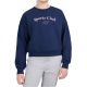 Girls' 4F F2708 Sweatshirt Dark Navy 4FJWAW26TSWSF2708 30S