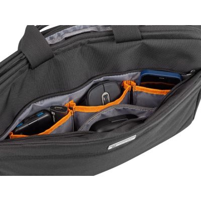 7. NATEC Nanger 35.8 cm (14.1") Briefcase Black