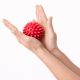 3. Fizjo Spiky ball for massage and rehabilitation 5.4 cm Tullo red REF852