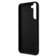 7. Guess Silicone Script Metal Logo Case for Samsung Galaxy S22+ - Black