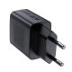 4. Acefast A78 Charger Network GaN USB-A / USB-C PD 20W - Black