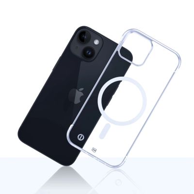 14. 3mk Just20g MagCase for iPhone 14 Plus - transparent