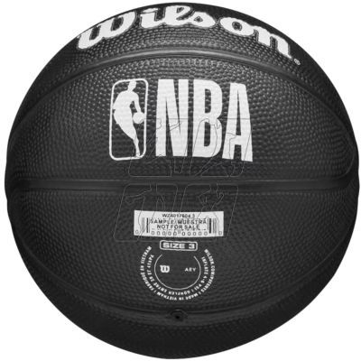 6. Ball Wilson Team Tribute Brooklyn Nets Mini Ball Jr. WZ4017604XB