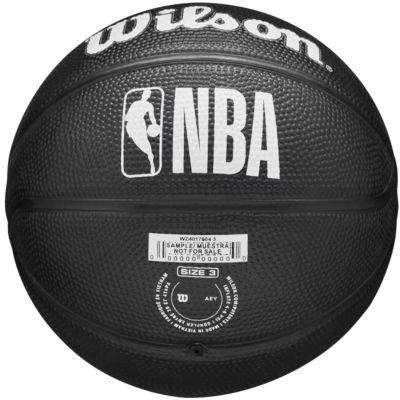 6. Wilson Team Tribute Brooklyn Nets Mini Ball Jr WZ4017604XB