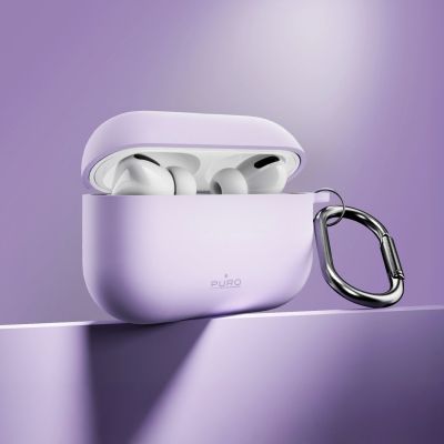 5. Puro Icon Case for AirPods Pro 3 - Purple