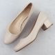 19. Beige Sergio Leone PB291 block heel pumps
