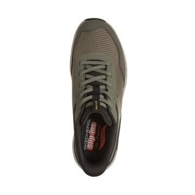 3. Skechers Arch Fit Orvan Ultra Talon 211403 OLV Men's Shoes