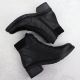 4. Rieker Remonte D1A70-01 Women's Leather Waterproof Ankle Boots Black