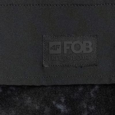 7. Men's fleece sweatshirt 4F M427 multicolor allover 4FWAW25TFLEM427 90A