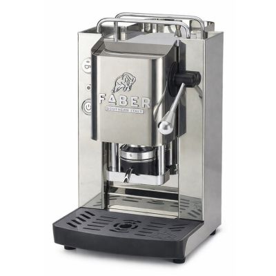 Faber Italia Pro Total Inox Semi-Automatic Pod Coffee Maker 1.3 L