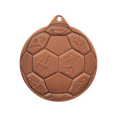 6. STEEL MEDAL FOOTBALL FI 50 MMC8850/B - BRONZE