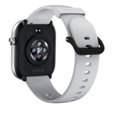 3. Mibro C4 silver smartwatch