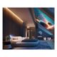 6. Ultimea Nova C40 Short Throw Projector 600 ANSI Lumens LCD 4K (4096x2400) Silver