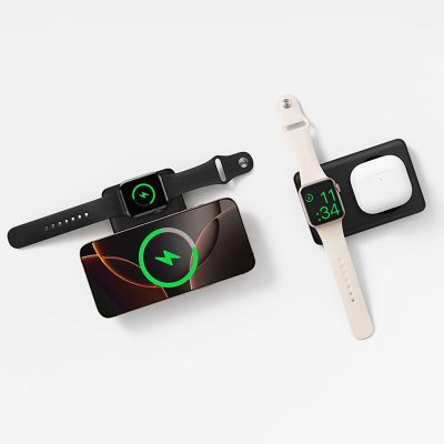 3. Baseus EnerFill FT11 10000mAh 27W MagSafe Compatible Power Bank for Apple Watch and Smartphones with 20V/3A 30cm USB-C Cable - Black