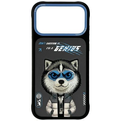 Nimmy Cool&Cute 2.0 Wolf Case for iPhone 17 Pro - Black