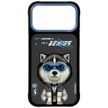 Nimmy Cool&Cute 2.0 Wolf Case for iPhone 17 Pro - Black