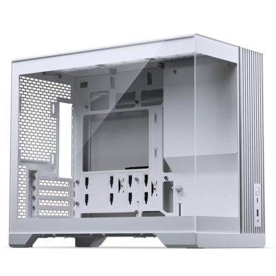 2. PHANTEKS XT V3 PC-Gehäuse, Mini-Gehäuse, mATX, Tempered Glass - inklusive 3x 120-mm-Lüfter, weiß