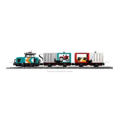 7. LEGO City 60509 - Harbor Cargo Train, Crane and Truck