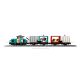 7. LEGO City 60509 - Harbor Cargo Train, Crane and Truck