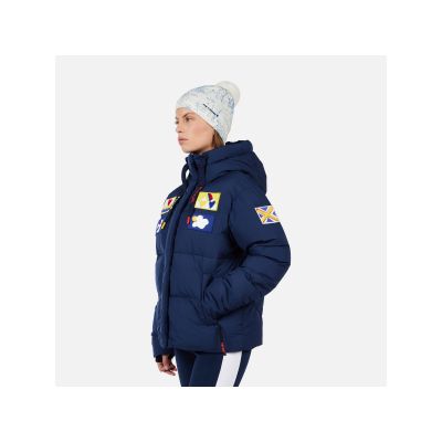 3. ROSSIGNOL W JCC ALLSNOW DOWN JKT women's ski jacket blue