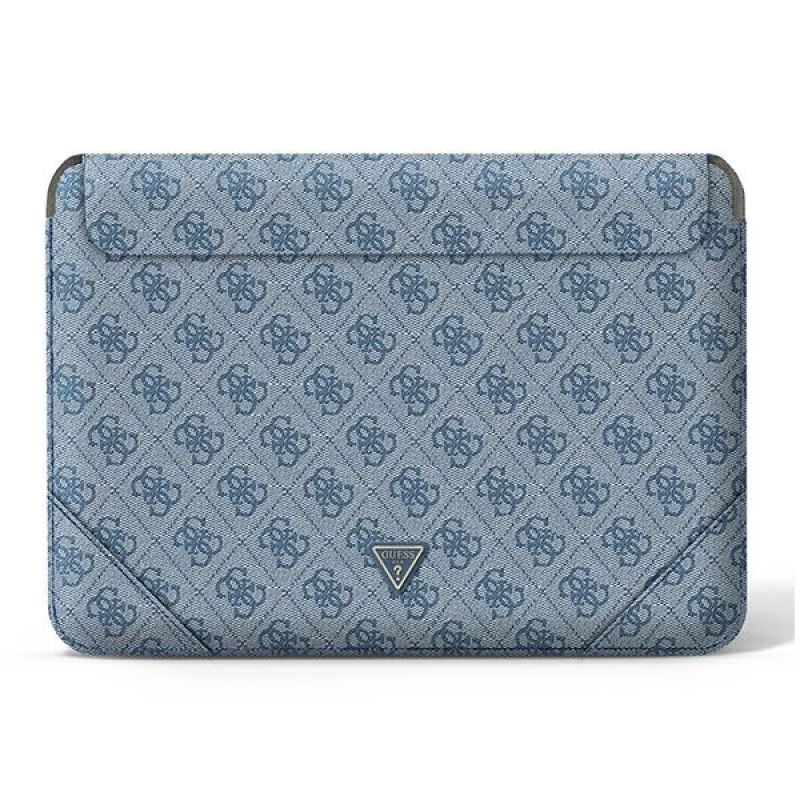 Guess 4G Uptown Triangle Logo case for a 16" laptop - blue