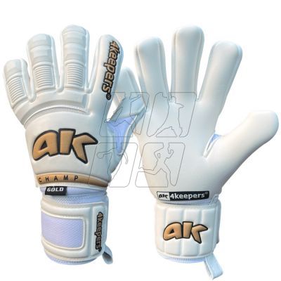 4. 4keepers Champ Gold VI NC M S906449 goalkeeper gloves