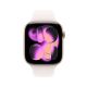 2. Apple Watch Series 11 GPS 46mm Rose Gold Aluminum Case with Light Blush Sport Band - M/L