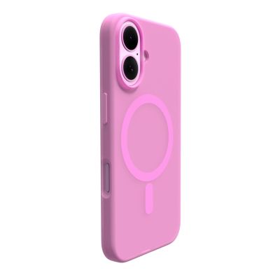 2. Puro Daylight MagSafe Silicone Case for iPhone 16 - Pink