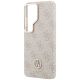 6. Guess 4G Rhinestone Round Logo MagSafe Case for Samsung Galaxy S26 Ultra - Pink