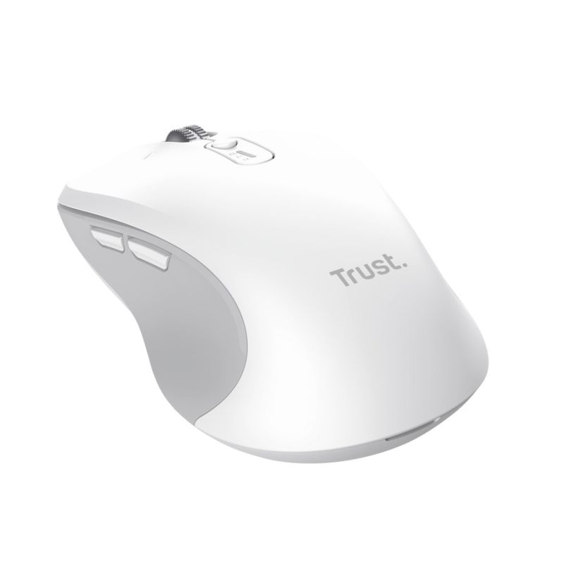 3. Trust Ferro wireless White mouse