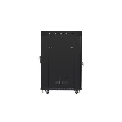 2. Lanberg FF01-6822-12BL 22U Rack Freestanding Rack Black