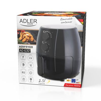 30. ADLER AD 6312 fat-free fryer