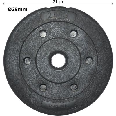 5. CONCRETE LOAD 2.5 KG ENERO FIT Ø29MM