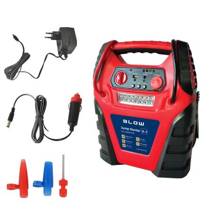 9. Jump Starter BLOW 5in1 compressor