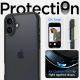 12. Spigen Ultra Hybrid iPhone 16 Case - Matte Black