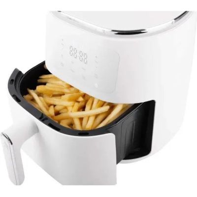 4. ELLE 5L white air fryer