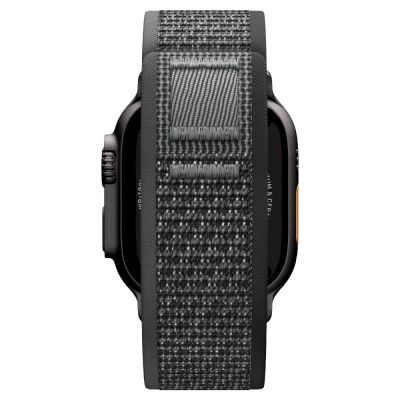 3. Spigen Athlex Air 2 Strap for Apple Watch 44/45/46/49mm - Black and Gray